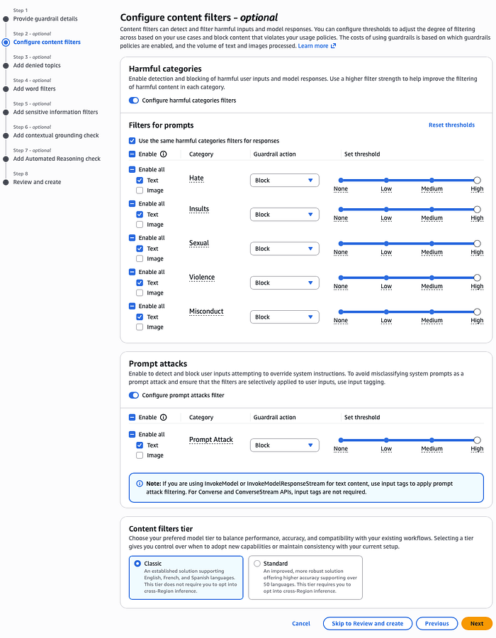 Policy Configuration
